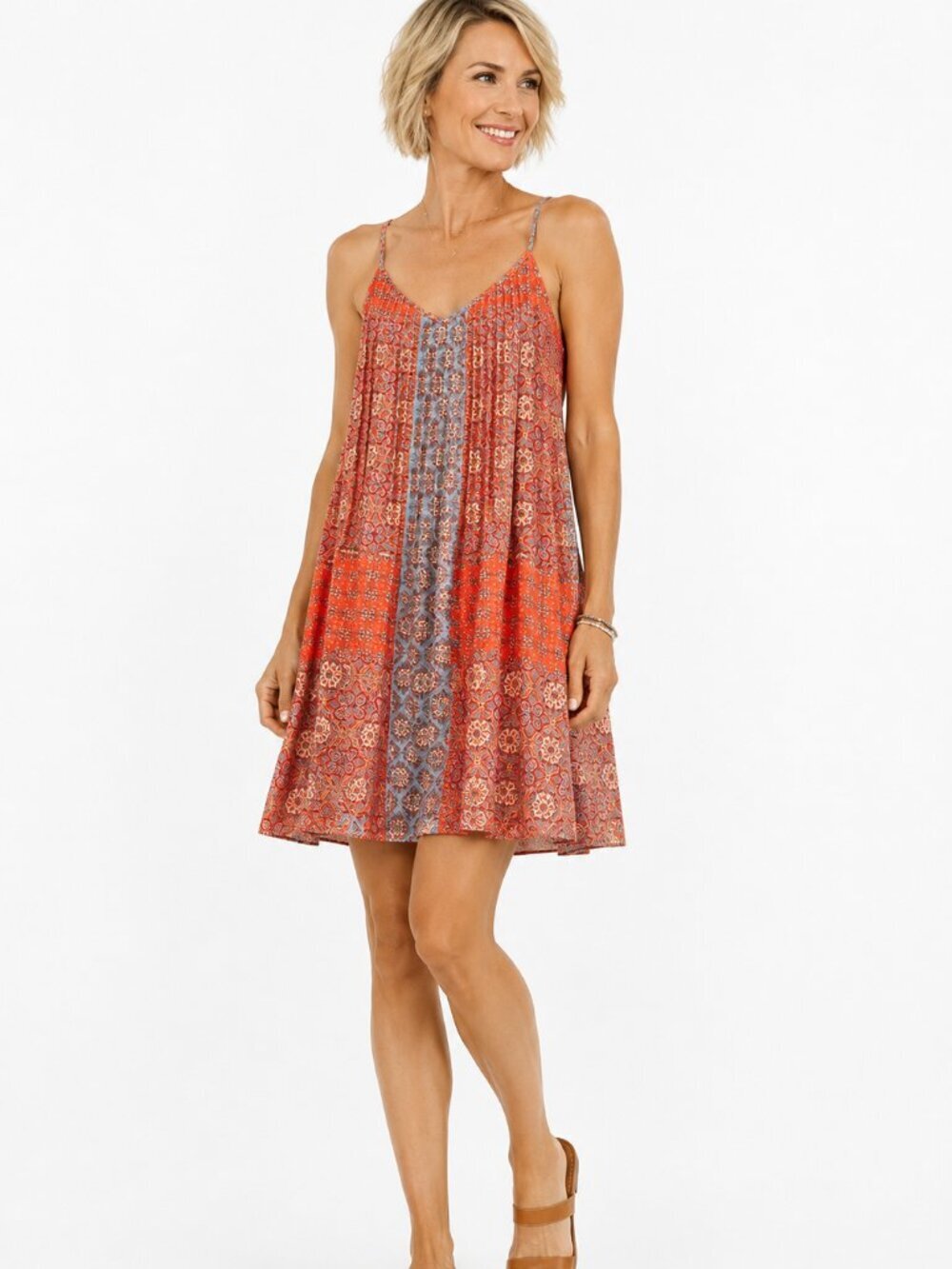 Effortless! Sanctuary Printed Racerback Dress – Size XS